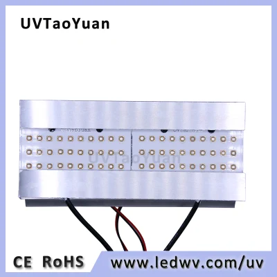 UV 접착제 잉크 와니스를 위한 램프 365nm 385nm 395nm 405nm UV LED 칩 모듈을 치료하는 120W UVA LED